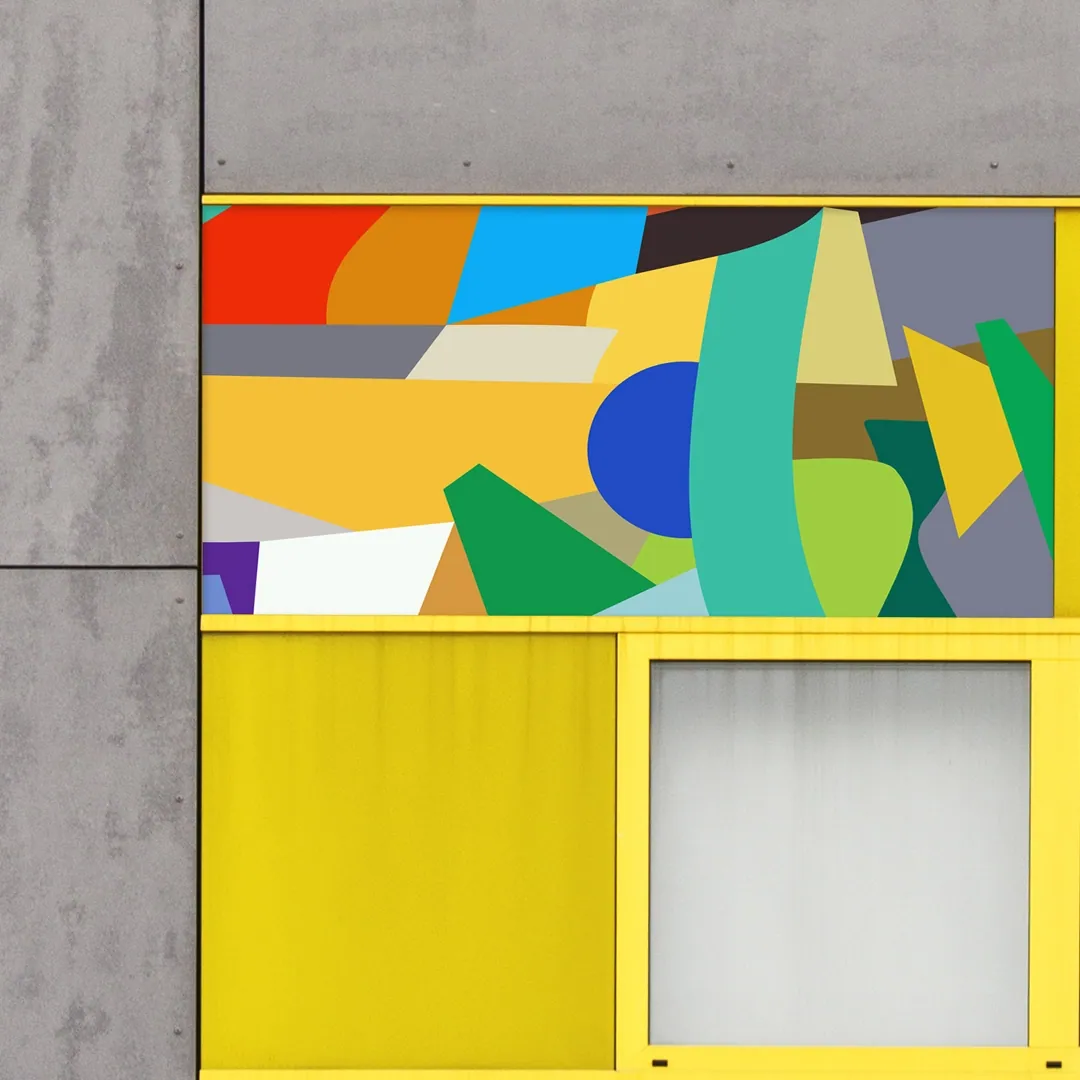 KOLLAGE as accent exterior architectural cladding and surfaces.